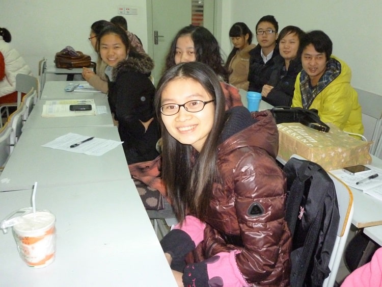 Classroom in China